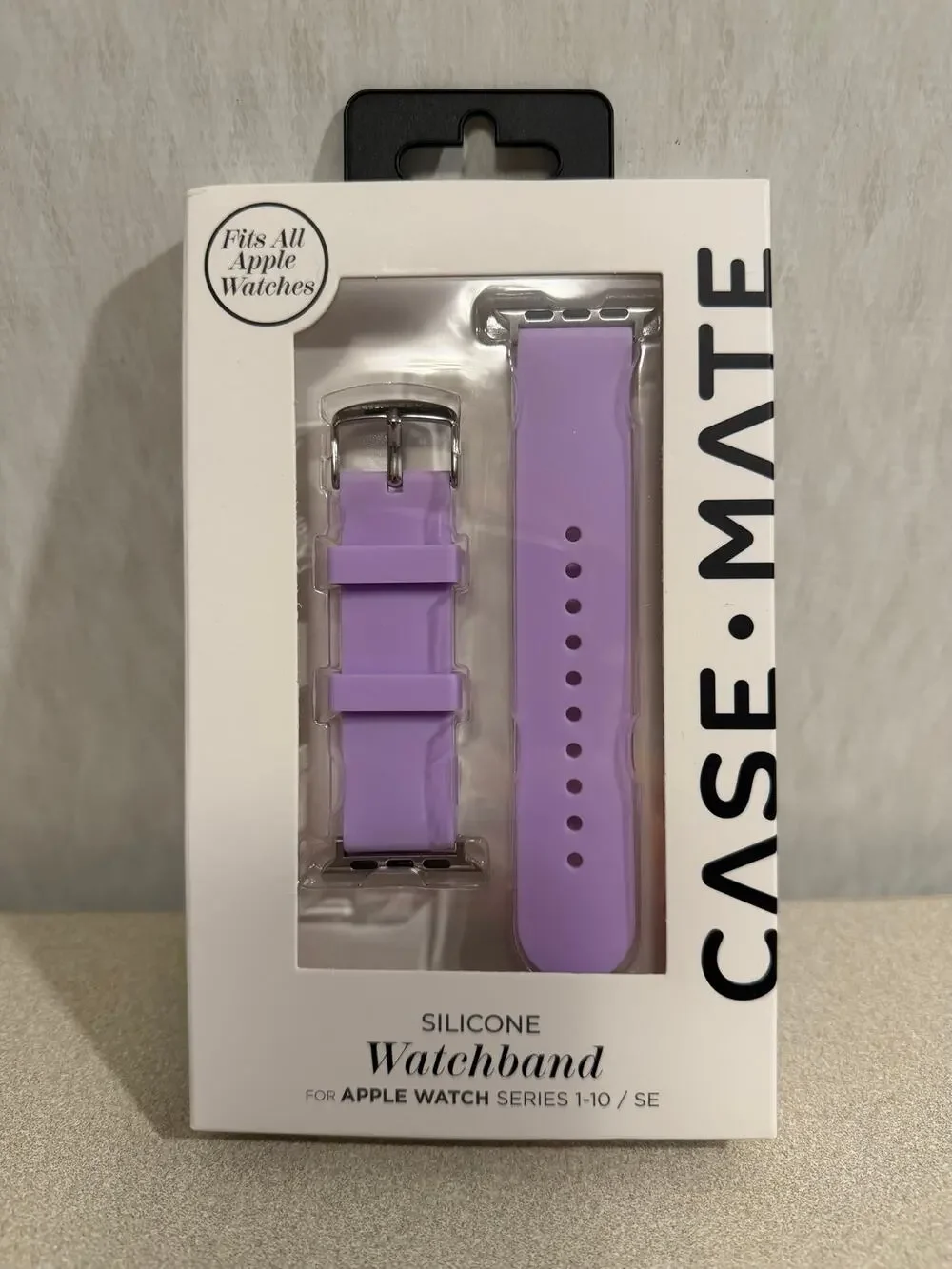 Case-Mate Silicone Watchband Purple Lavender for Apple Watch Series 1-10 SE New